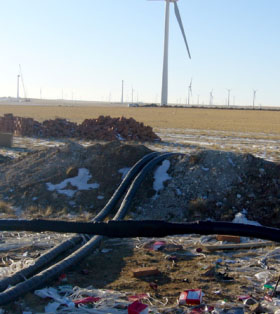 35KV冷缩电缆中间连接的安装